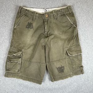 Abercrombie & Fitch Olive Cargo Shorts